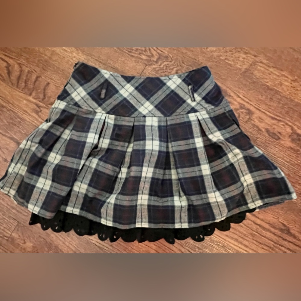 Plaid School girl skirt size small